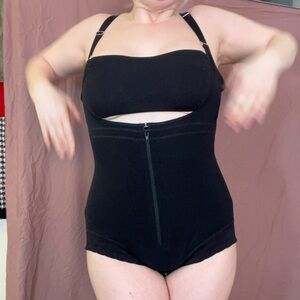 Black Shapewear Bodysuit